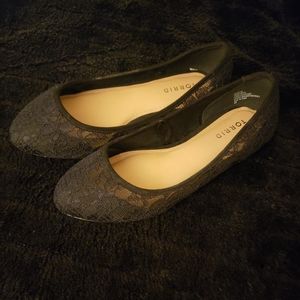 Torrid lace flats size 8